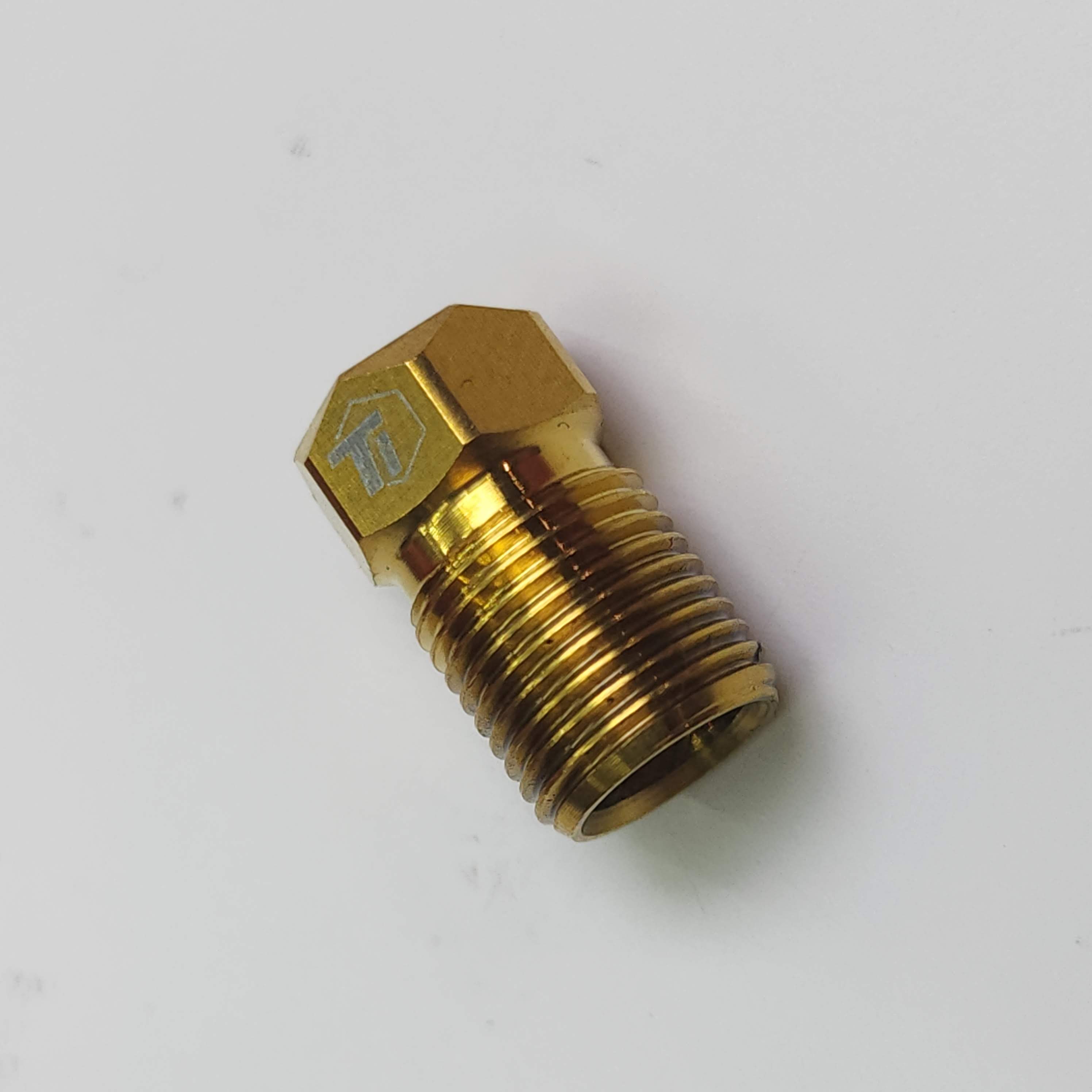 Hydraulic Disc Brake Caliper Hose Nut | Shimano & SRAM | Titanium