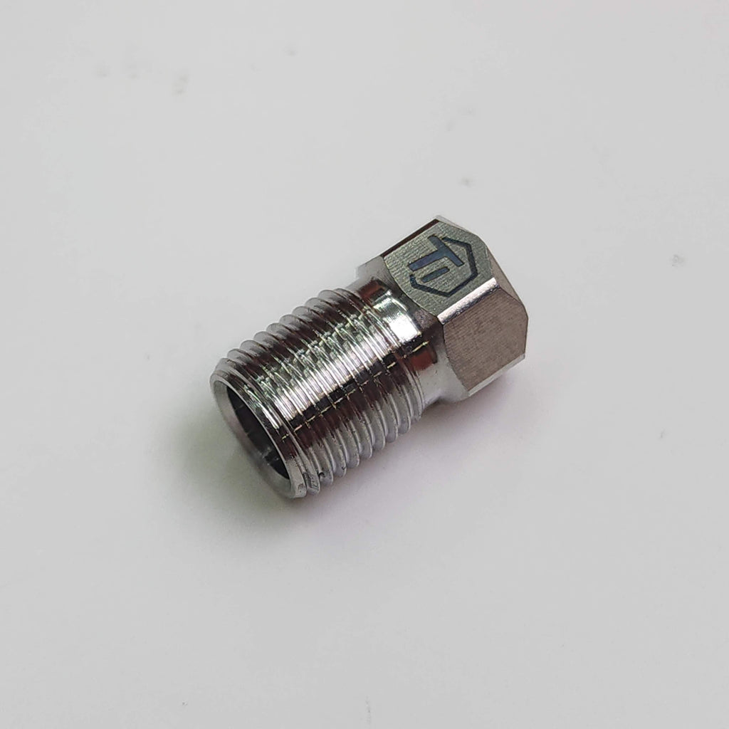 Hydraulic Disc Brake Caliper Hose Nut | Shimano & SRAM | Titanium
