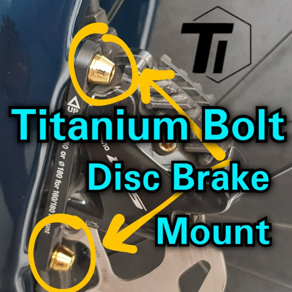 Titanium Bolt for Road Disc Brake Caliper Mount | R9270 R8170 R9170 R8070 R7170 105 Ultegra Dura Ace Sram Red E1 Force Rival Apex