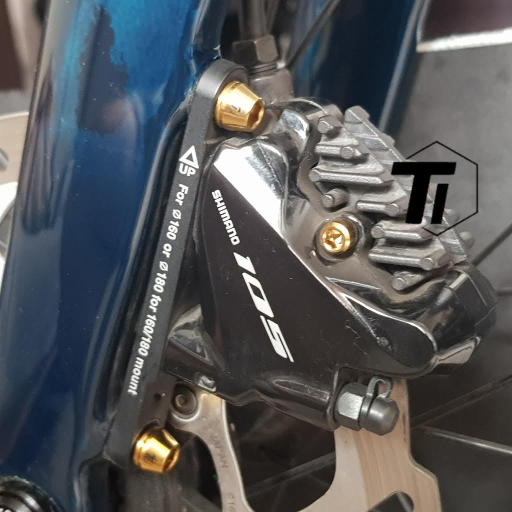 Titanium Bolt for Road Disc Brake Caliper Mount | R9270 R8170 R9170 R8070 R7170 105 Ultegra Dura Ace Sram Red E1 Force Rival Apex