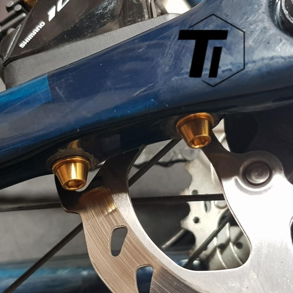 Titanium Bolt for Road Disc Brake Caliper Mount | R9270 R8170 R9170 R8070 R7170 105 Ultegra Dura Ace Sram Red E1 Force Rival Apex