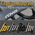 Roval Rapide Integrated Handlebar Cockpit Titanium Upgrade Kit