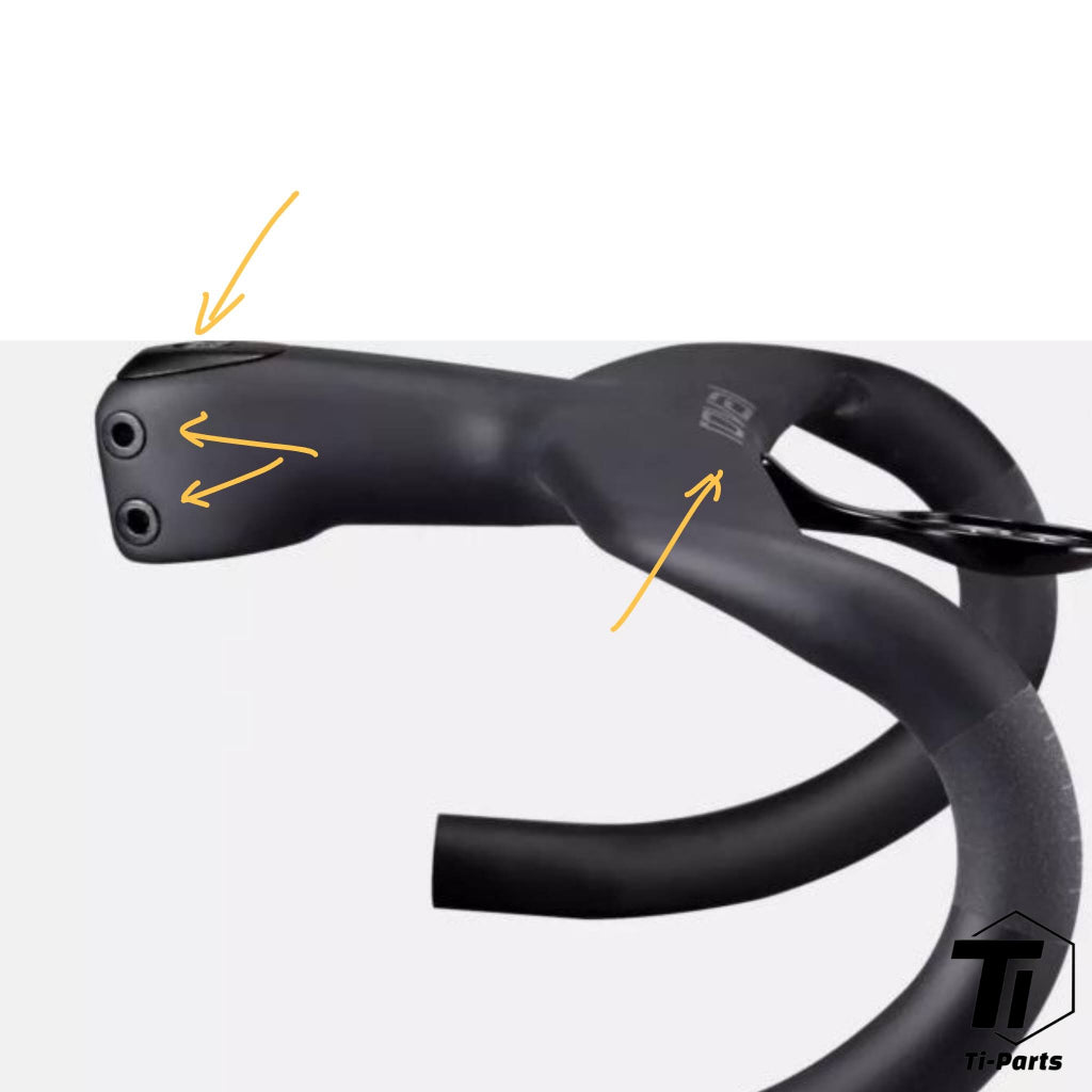 Roval Rapide Integrated Handlebar Cockpit Titanium Upgrade Kit