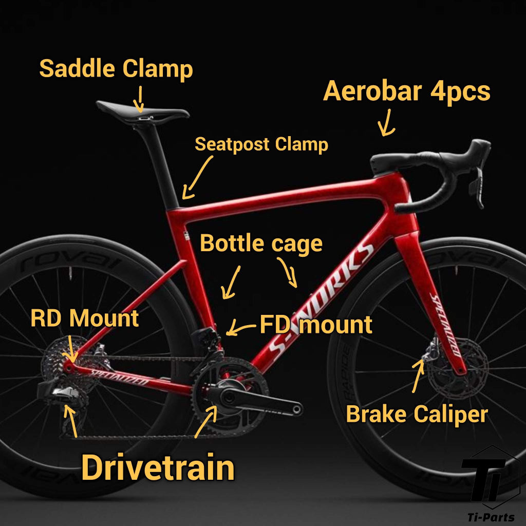 Specialized Tarmac SL8 Titanium Upgrade Kit